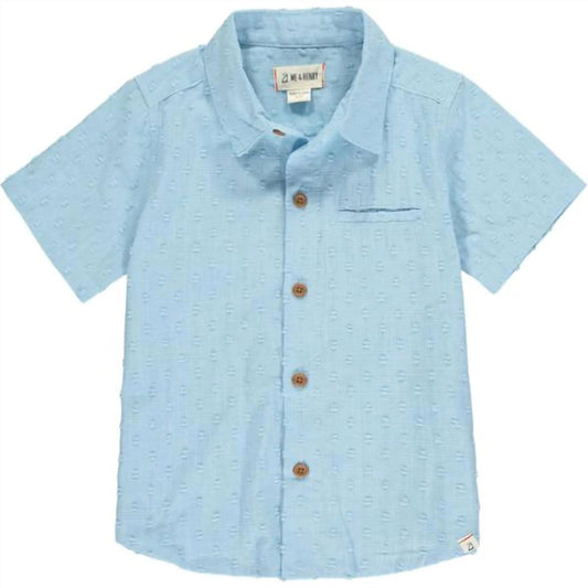 Me & Henry - Boy's Newport Short Sleeve Shirt