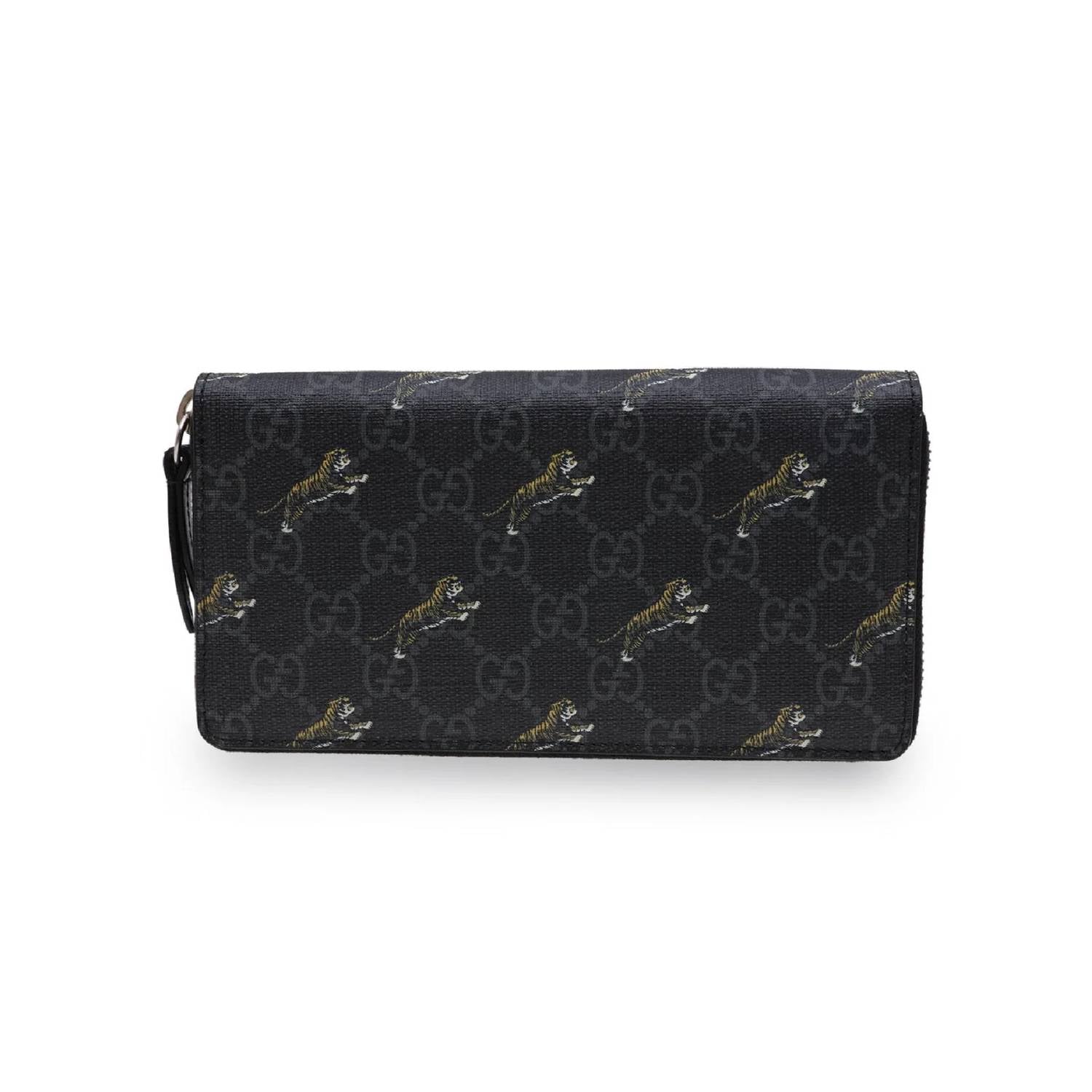 Gucci - Men's Gg Tiger Zip-around Wallet