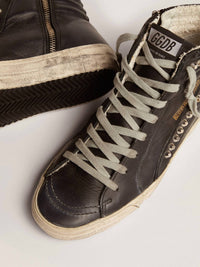 Golden Goose - Women's Slide Leather Sneaker With Studs