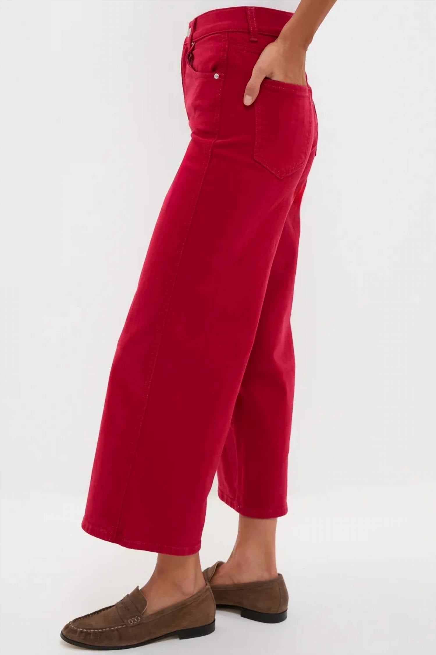 Le Jean - Juliette High Rise Wideleg Ankle Jean