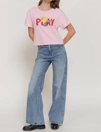 Active Basic - Short Sleeve French Terry Short Top