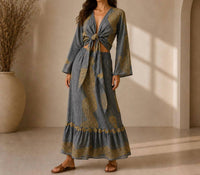 Mystery Resort - Naxos Top And Maxi Skirt Set