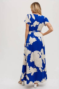 Bluivy - Coastal Maxi Wrap Dress