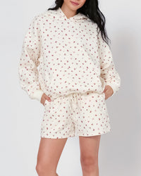 Pretty Garbage - Cherry Bow Sweatshorts