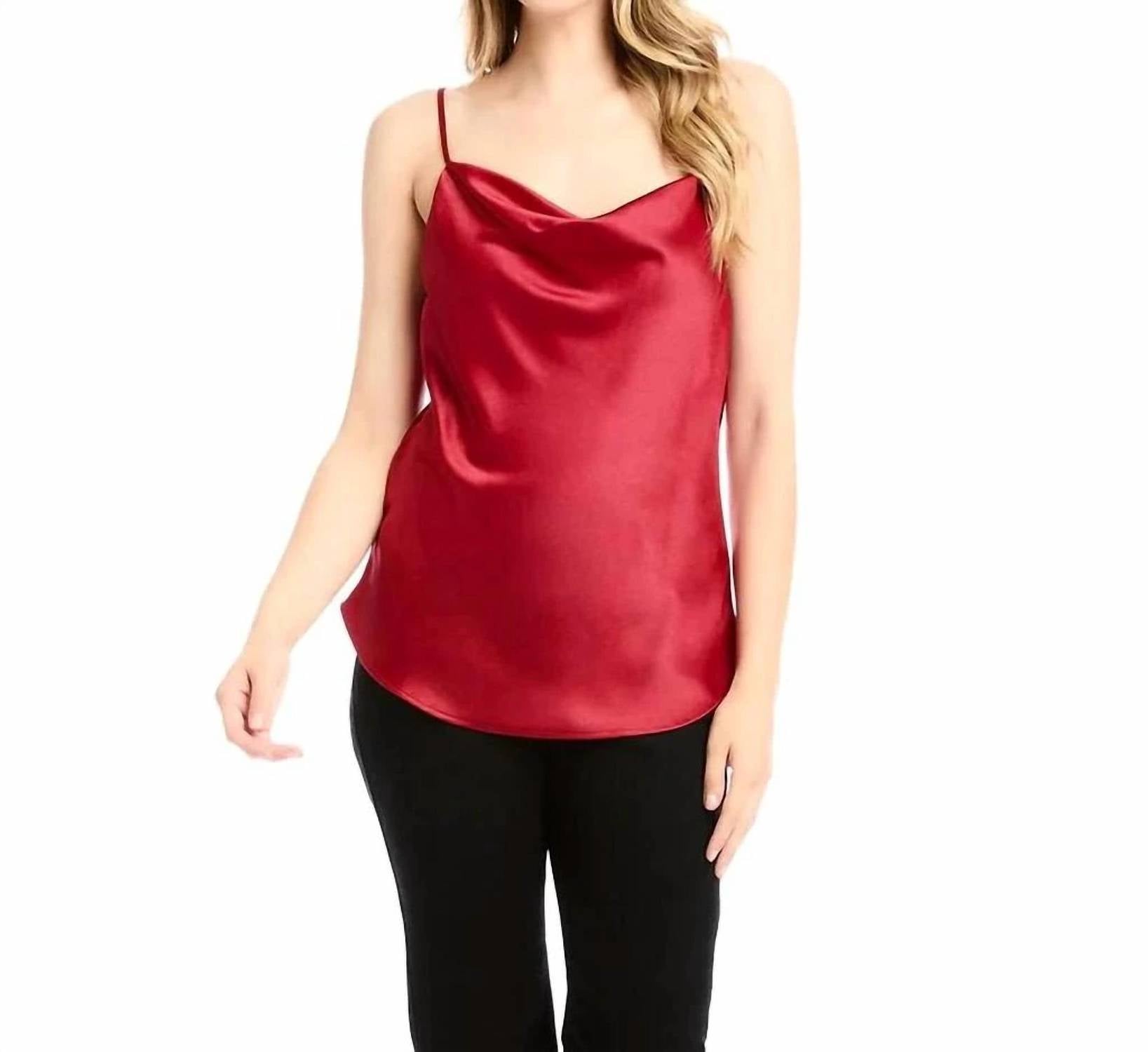 Karen Kane - Satin Drape Cami
