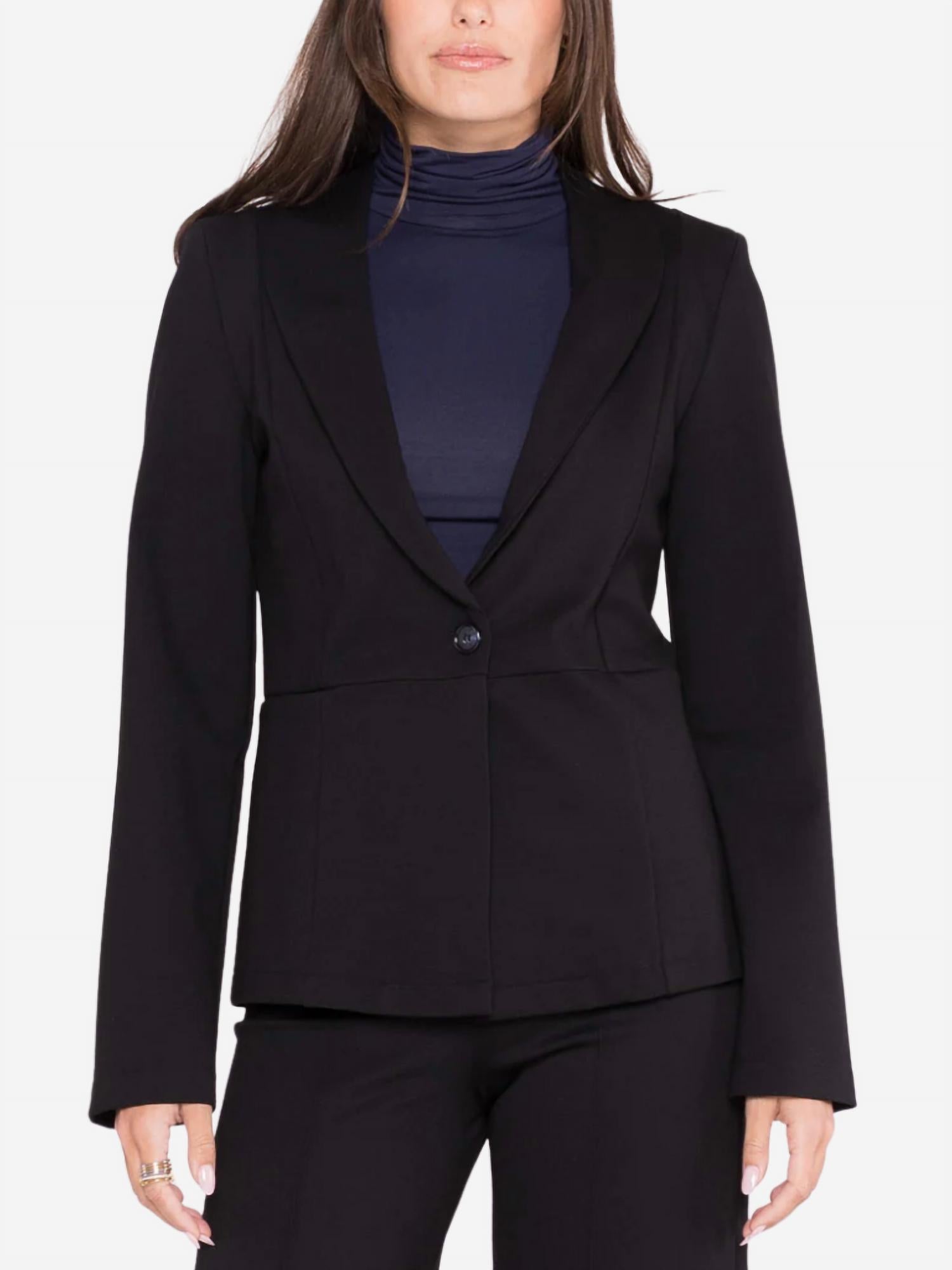 Ripley Rader - Ponte Knit Fitted Blazer