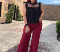Risen - High Rise Crop Jeans