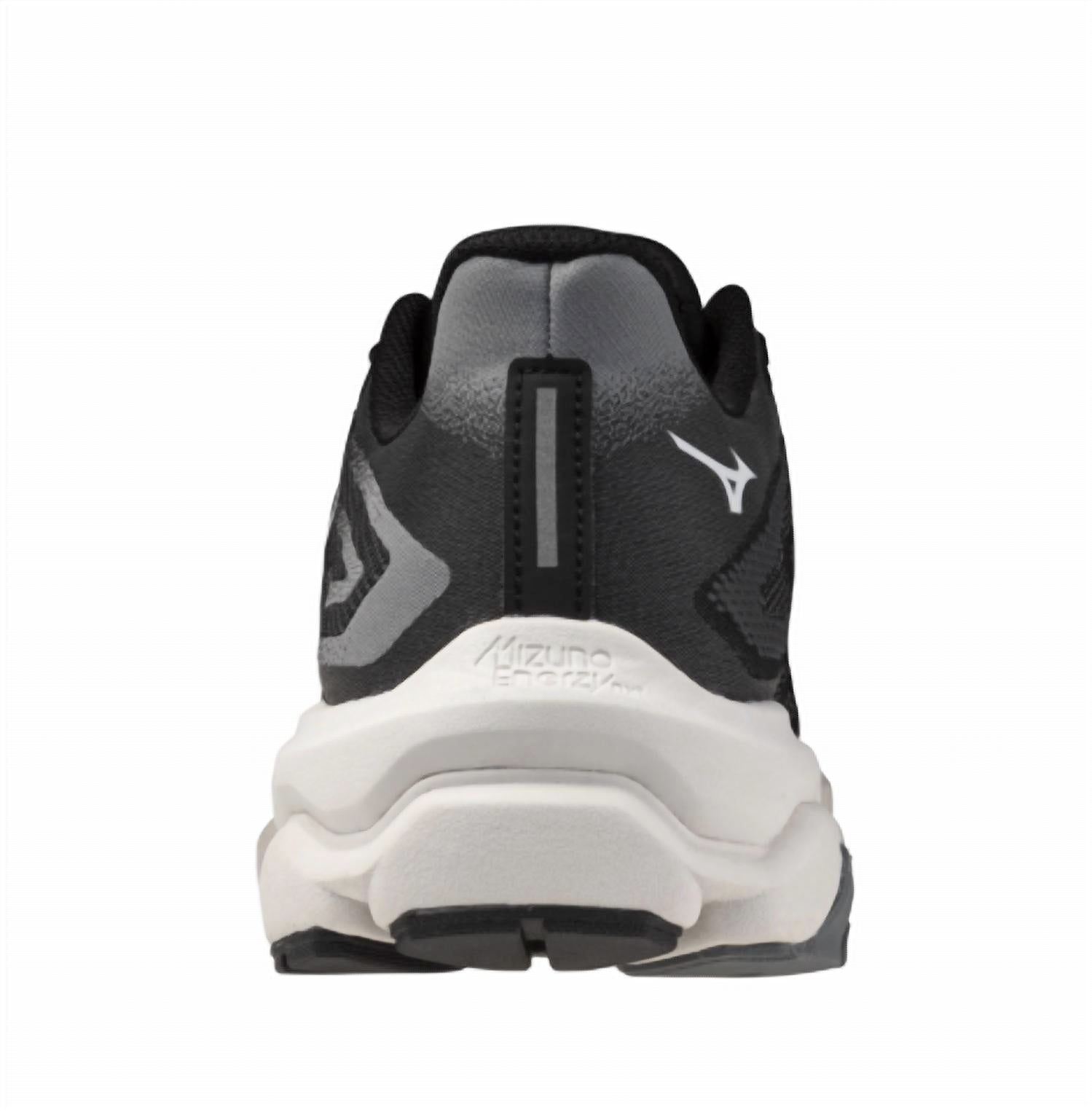 MIZUNO Men's Wave Horizon 8 Running Shoes in black white 1 - men's sneaker - view 5