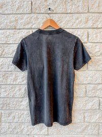 ISABEL MARANT Zoeline Short Sleeve T-shirt in offblack - women's t-shirt - alternate view