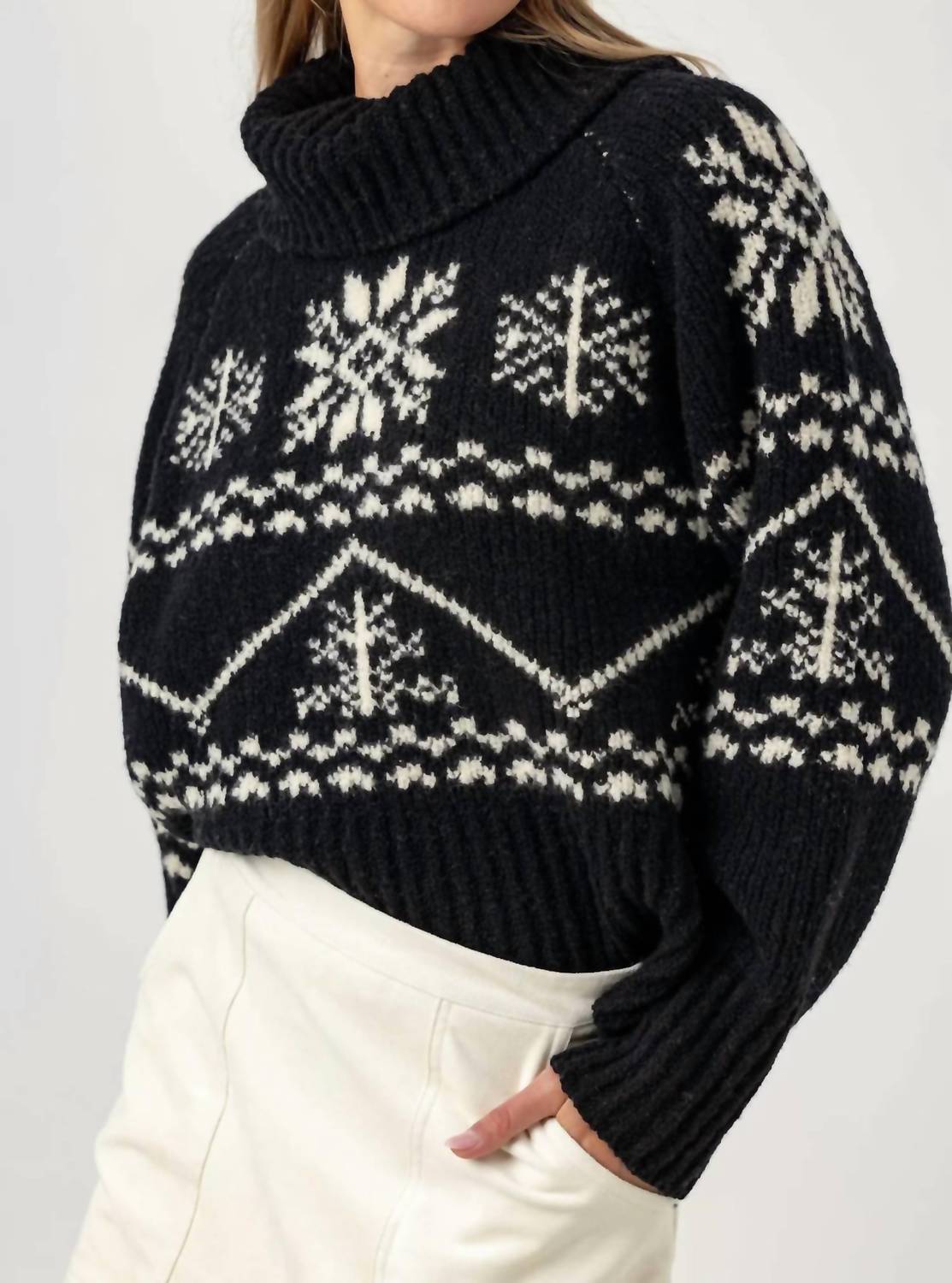 Sundays - Cindy Funnel Neck Sweater