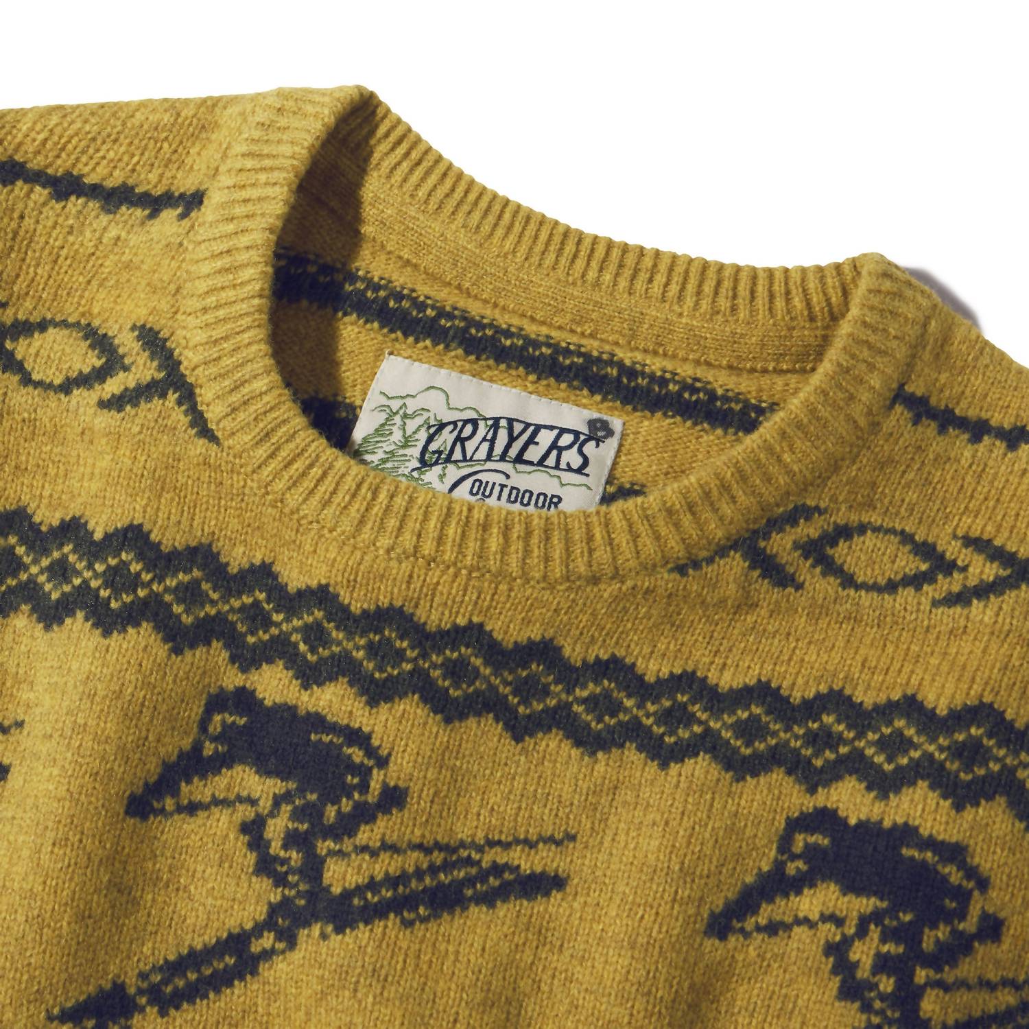 Grayers - Lambswool Crew Sweater