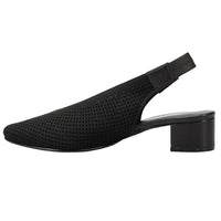 VANELi Women's Abira Stretch Pump Shoes in black - women's heels - detail view