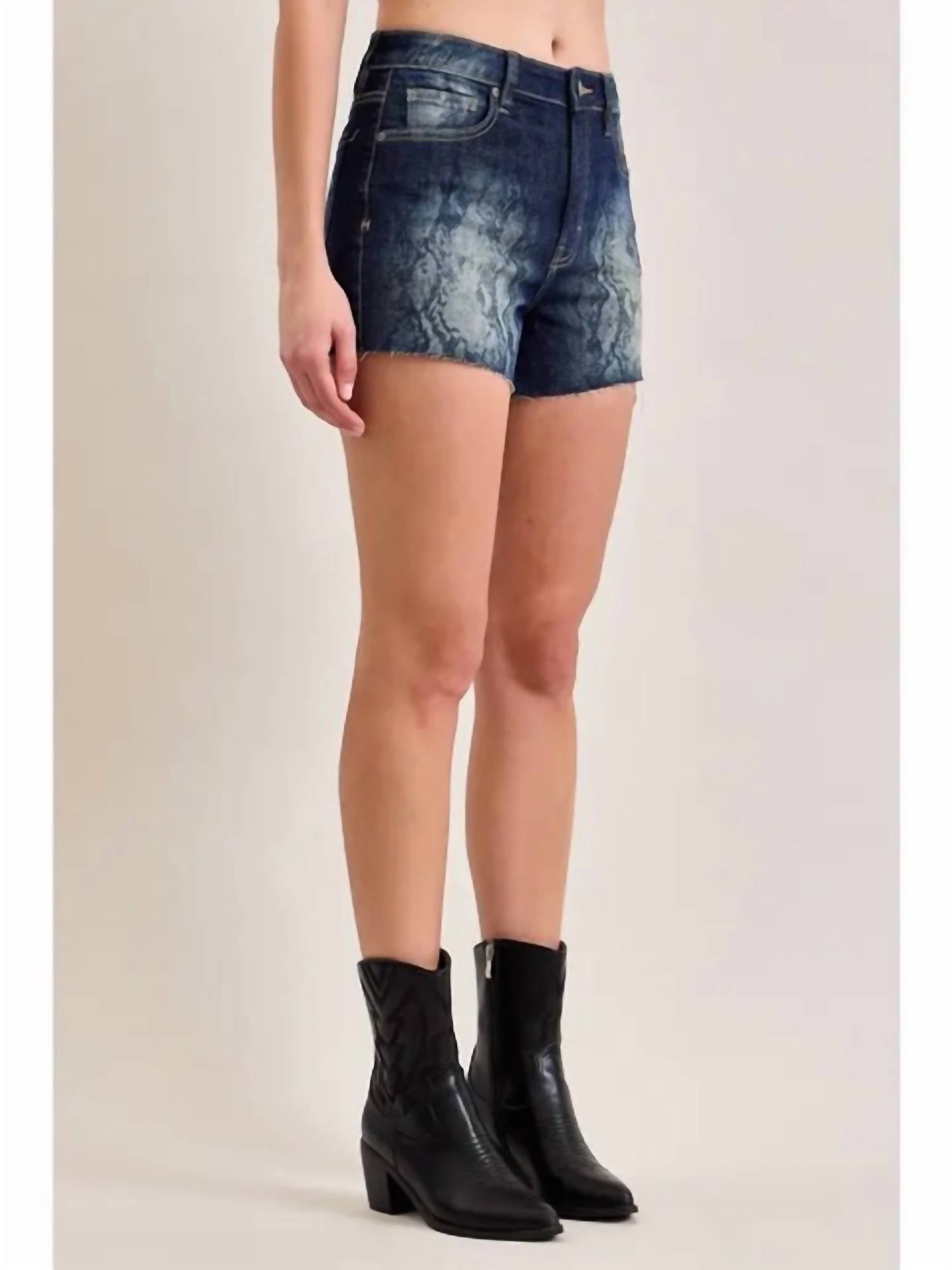 Hidden - Finn High Rise Shorts