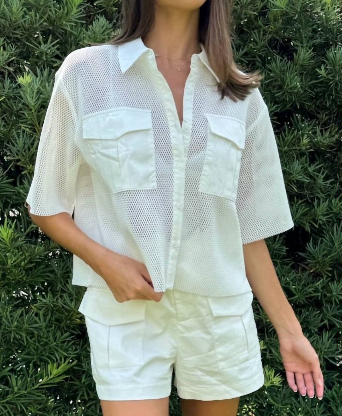 Endless Rose - Mesh Net With Pockets Top