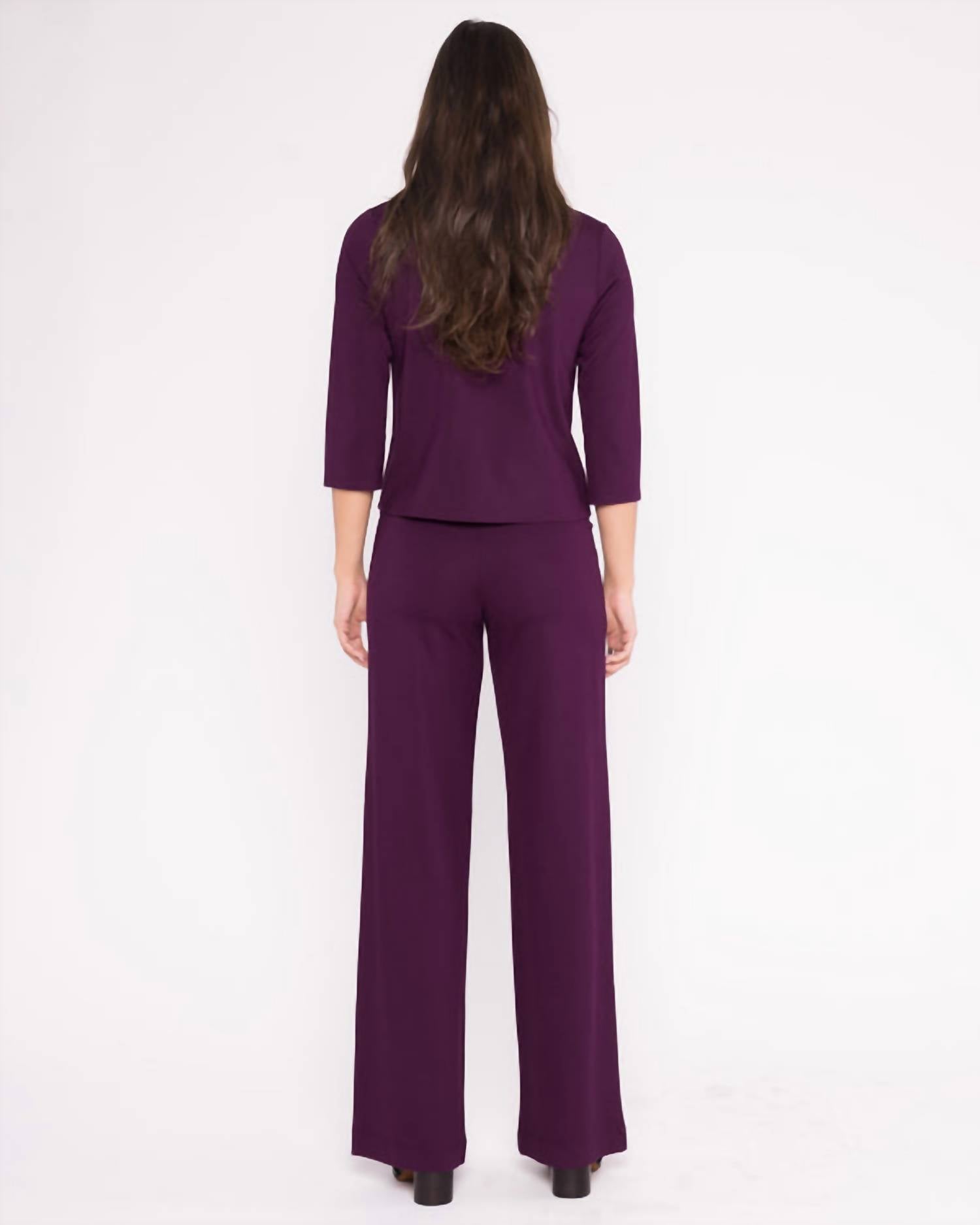 Ripley Rader - Ponte Knit 3/4 Sleeve Top