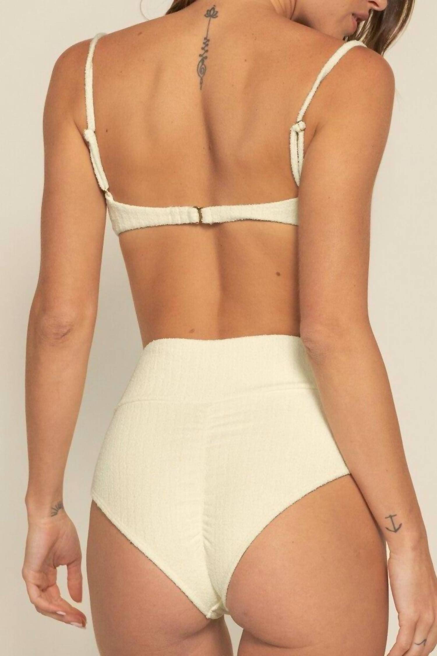 Montce - High Rise Bikini Bottom
