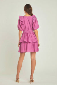 Endless Rose - Ruffled Dress