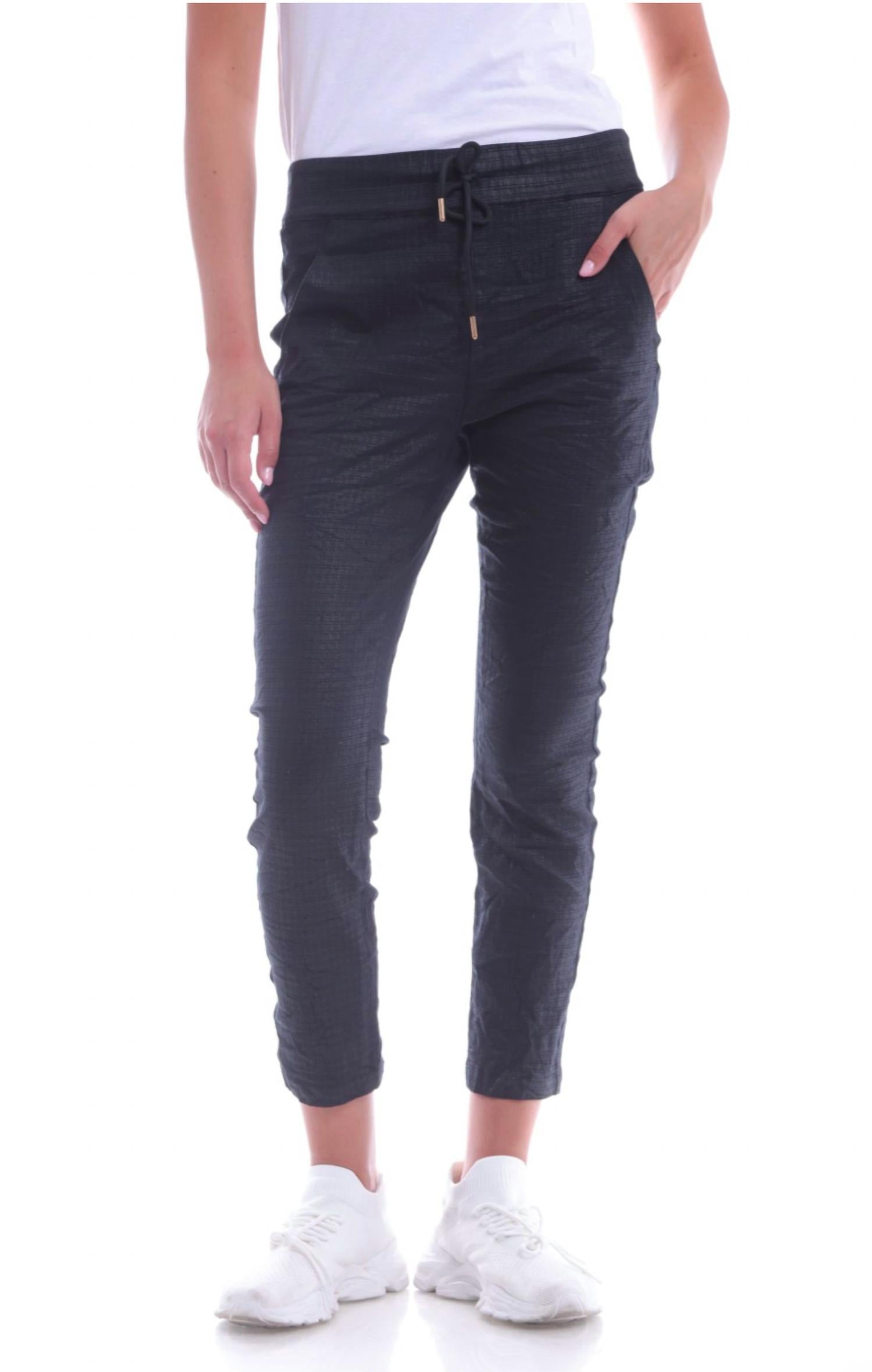 Bianco - Textured Jogger Pants