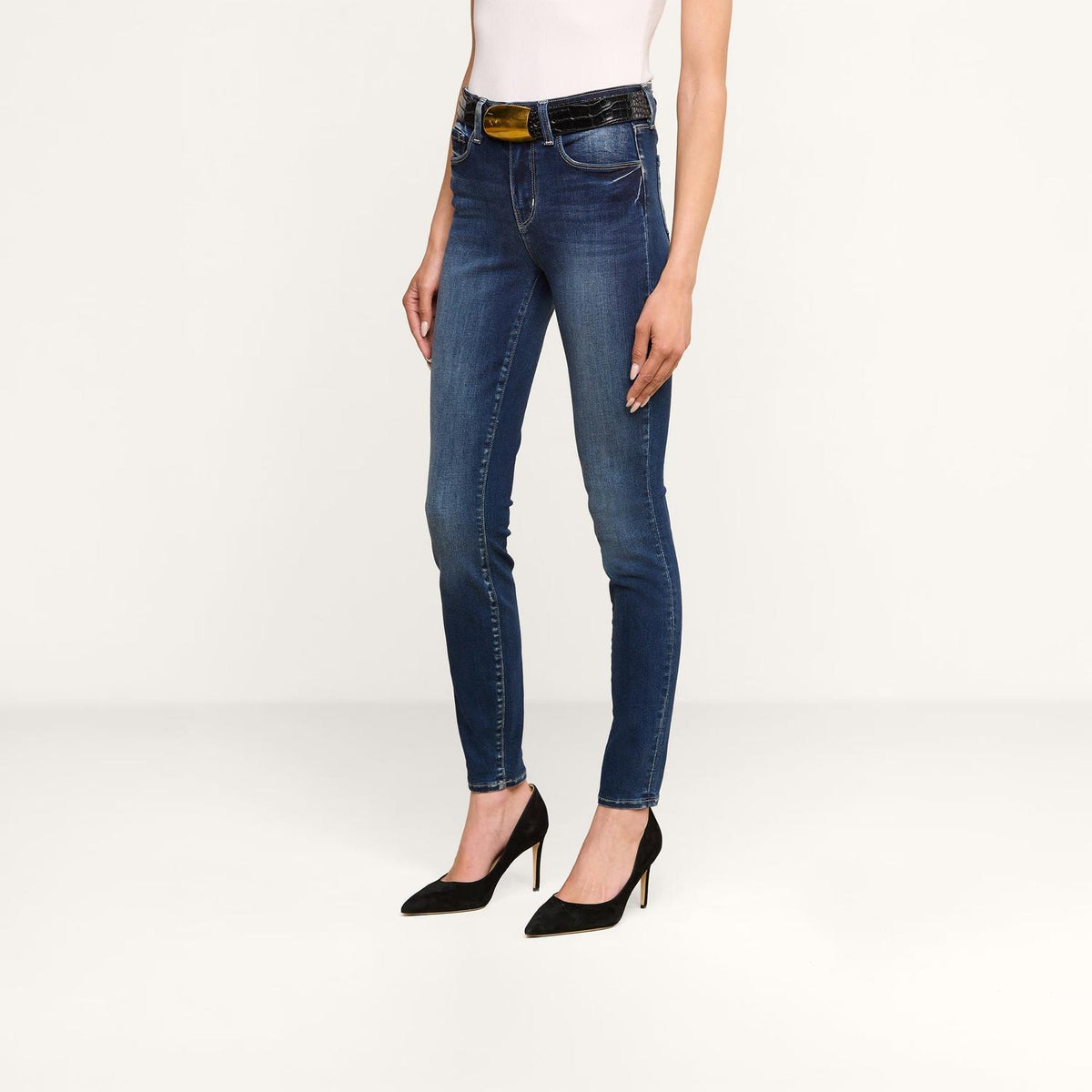 L'Agence - Marguerite High Rise Skinny Jeans