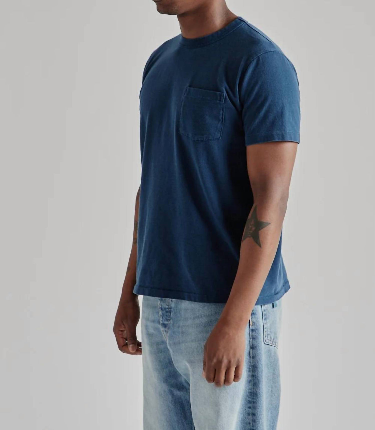 Velva Sheen - Pigment Dyed Crew Pocket Tee