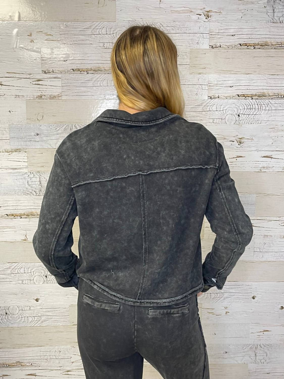Flags & Anthem - Charlotte French Terry Jacket
