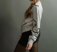 Ichi - Line Art Sweatshirt