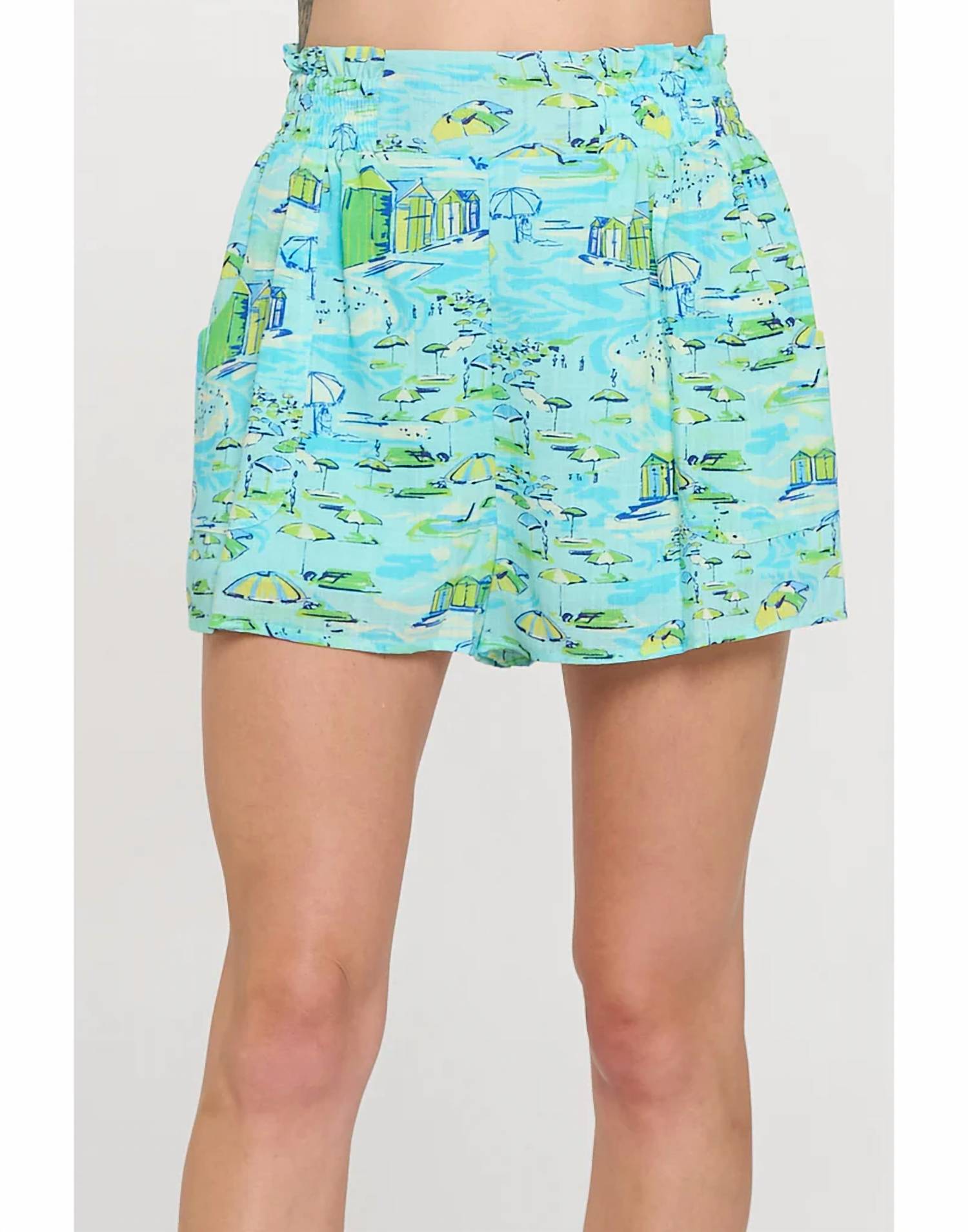 Meet Me In Santorini - Shoreline Short