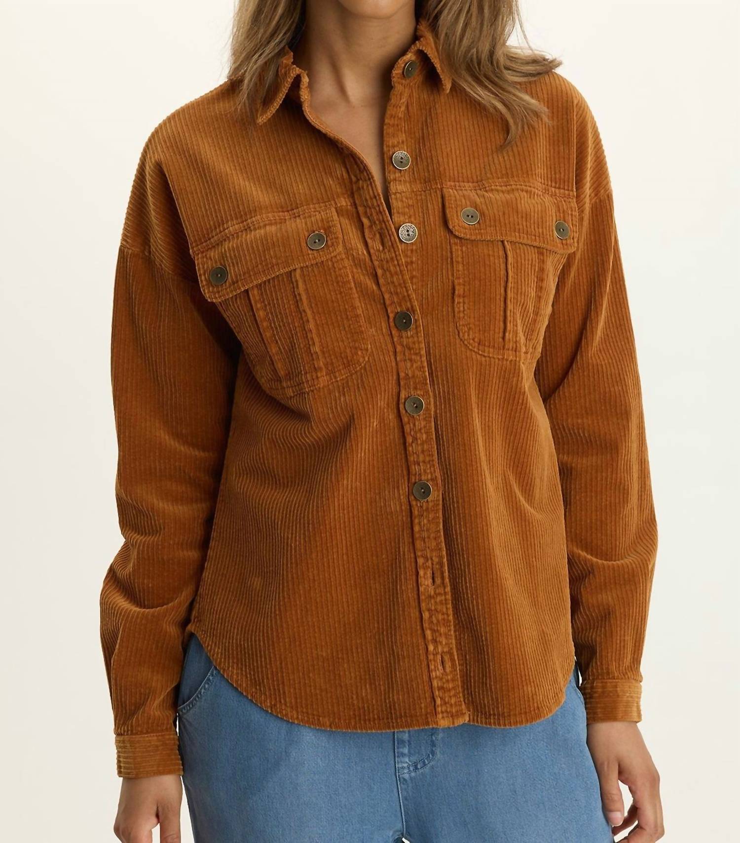 Xcvi - Smithson Corduroy Shacket