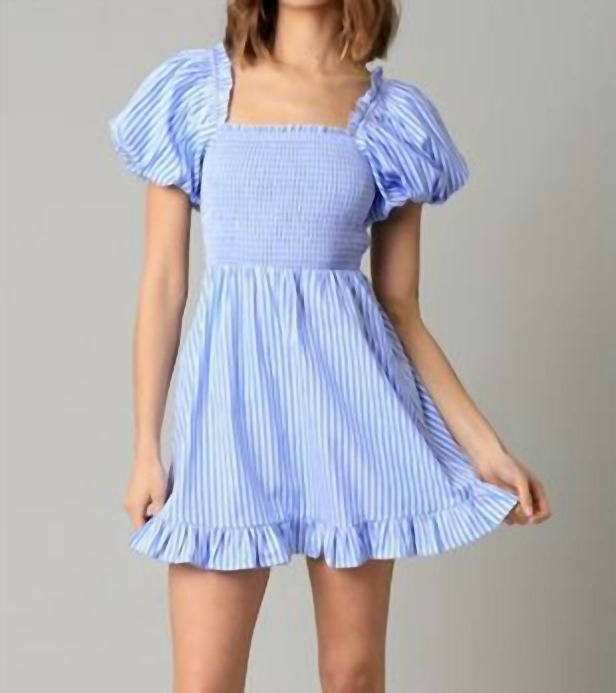 Olivaceous - Isabella Mini Dress