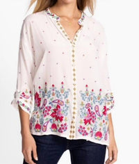 Johnny Was - AUDREY MANDARIN COLLAR -TERESA