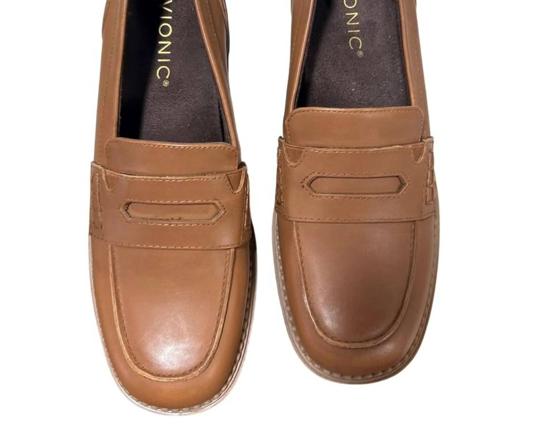 Vionic - Women's Leather Fillmore Slide On Loafer