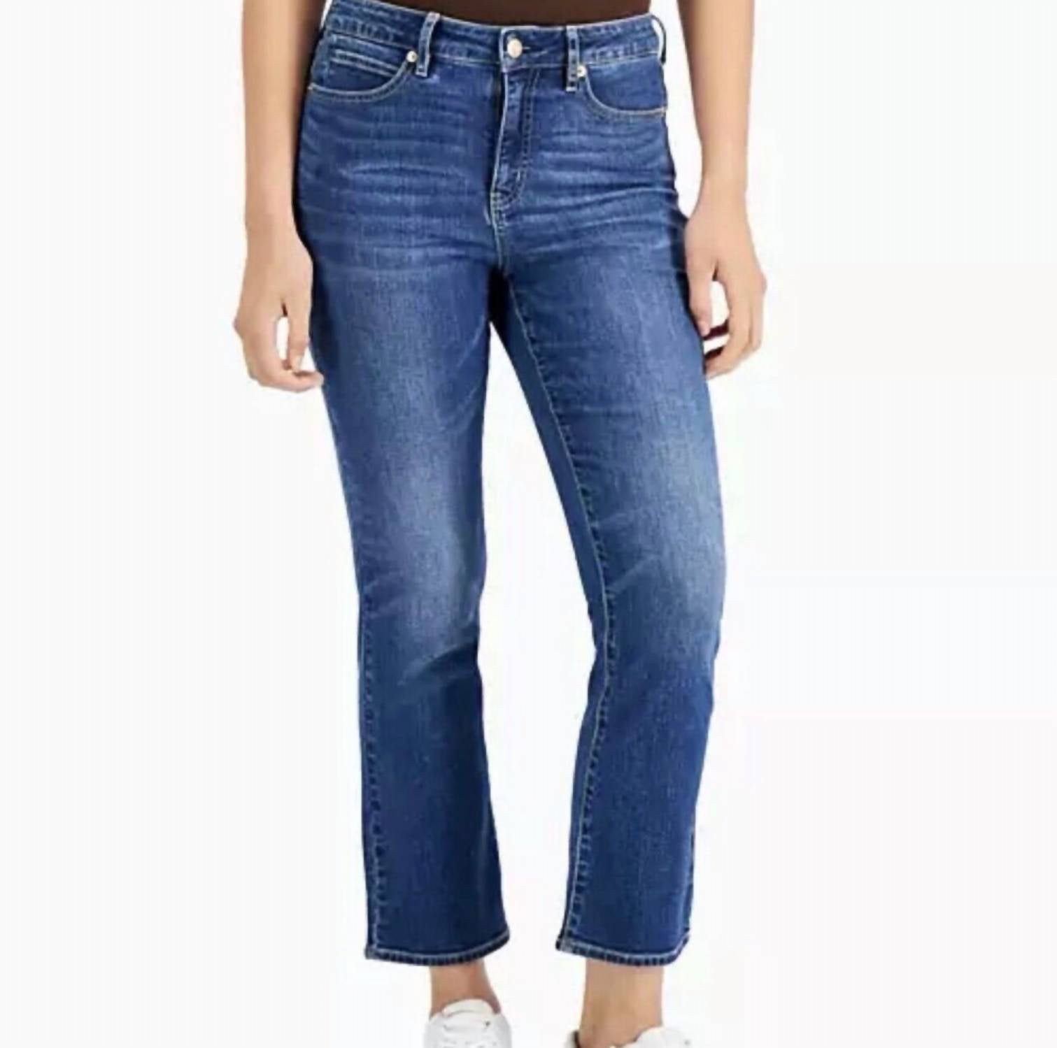 Oat New York - High Rise Boot Crop Jeans