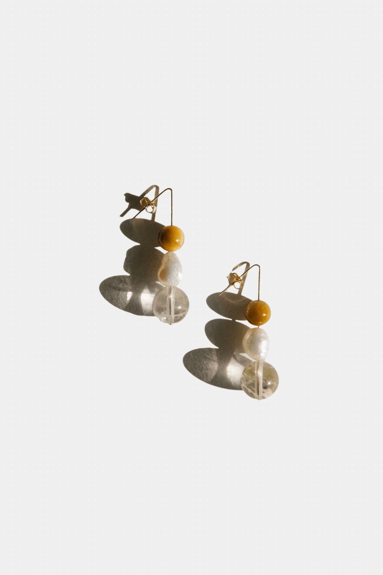Vermeer Studio - Women's Olive Earrings