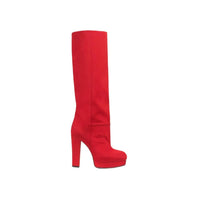 Gucci - Women's Ribbed Fabric Platform Boots