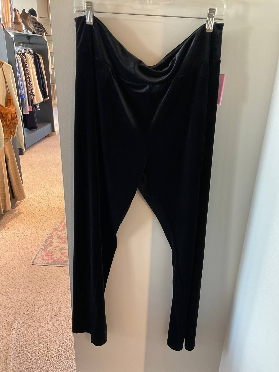 Jude Connally - Velvet Split Ankle Pants