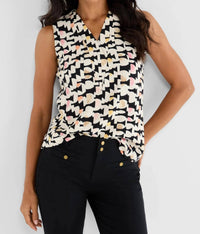 Nic + Zoe - Mod Mix Crepe Tank