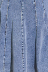 Flying Tomato - Lainey Denim Dress - Plus