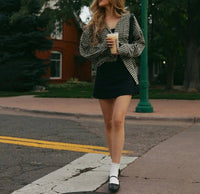 Olivaceous - Brooke Oversized Checkered Cotton Button Down Shirt