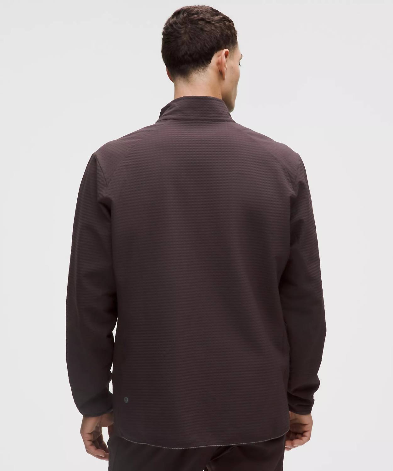lululemon Grid Fleece Full-zip Jacket in sequoia - men's sweater - alternate view