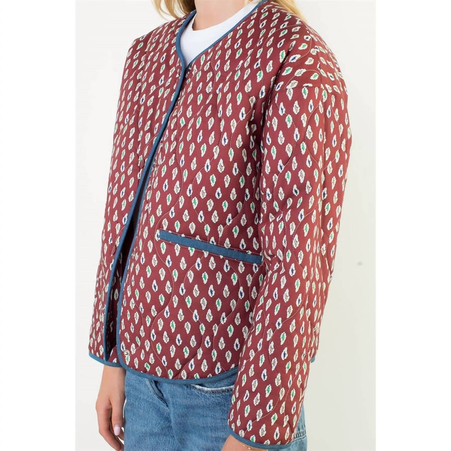 Thml - Print Detailed Quilted Jacket