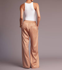HEROINE SPORT Clair Wide-leg Pants in sand - women's pants - detail view