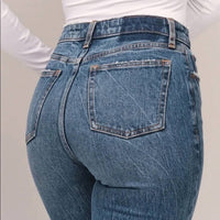 Abercrombie & Fitch - Women's Ultra High Rise Ankle Straight Jeans - Regular
