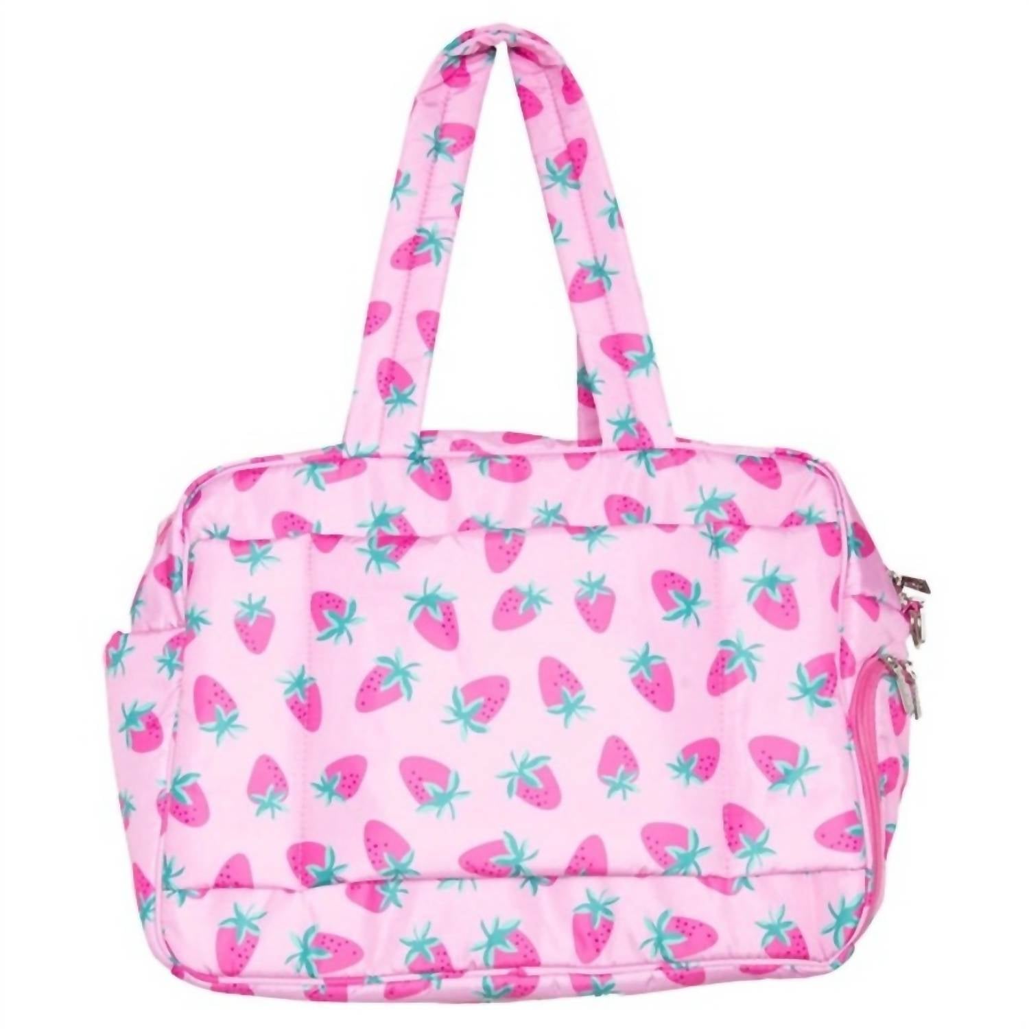 Katydid - Women's Strawberry Weekender Travel Bag