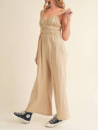 Aemi + Co - Lenni Smocked Jumpsuit