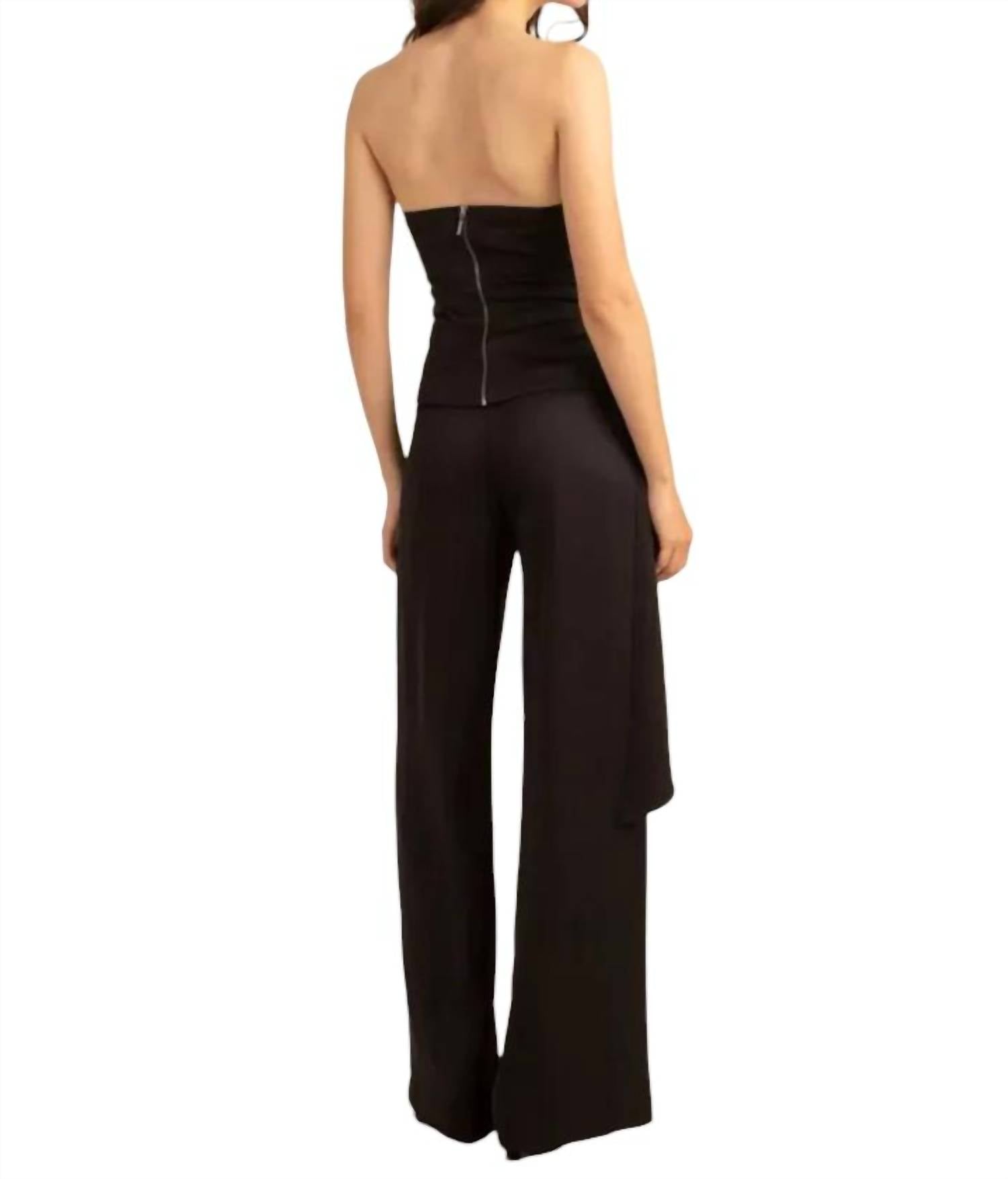 Trina Turk - Euphoric Strapless Sash-Side Tie Bustier Top