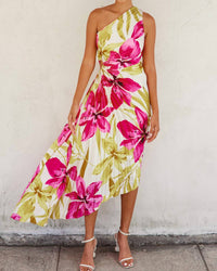 Vcb - Women's Honeysuckle One Shoulder Maxi Dress