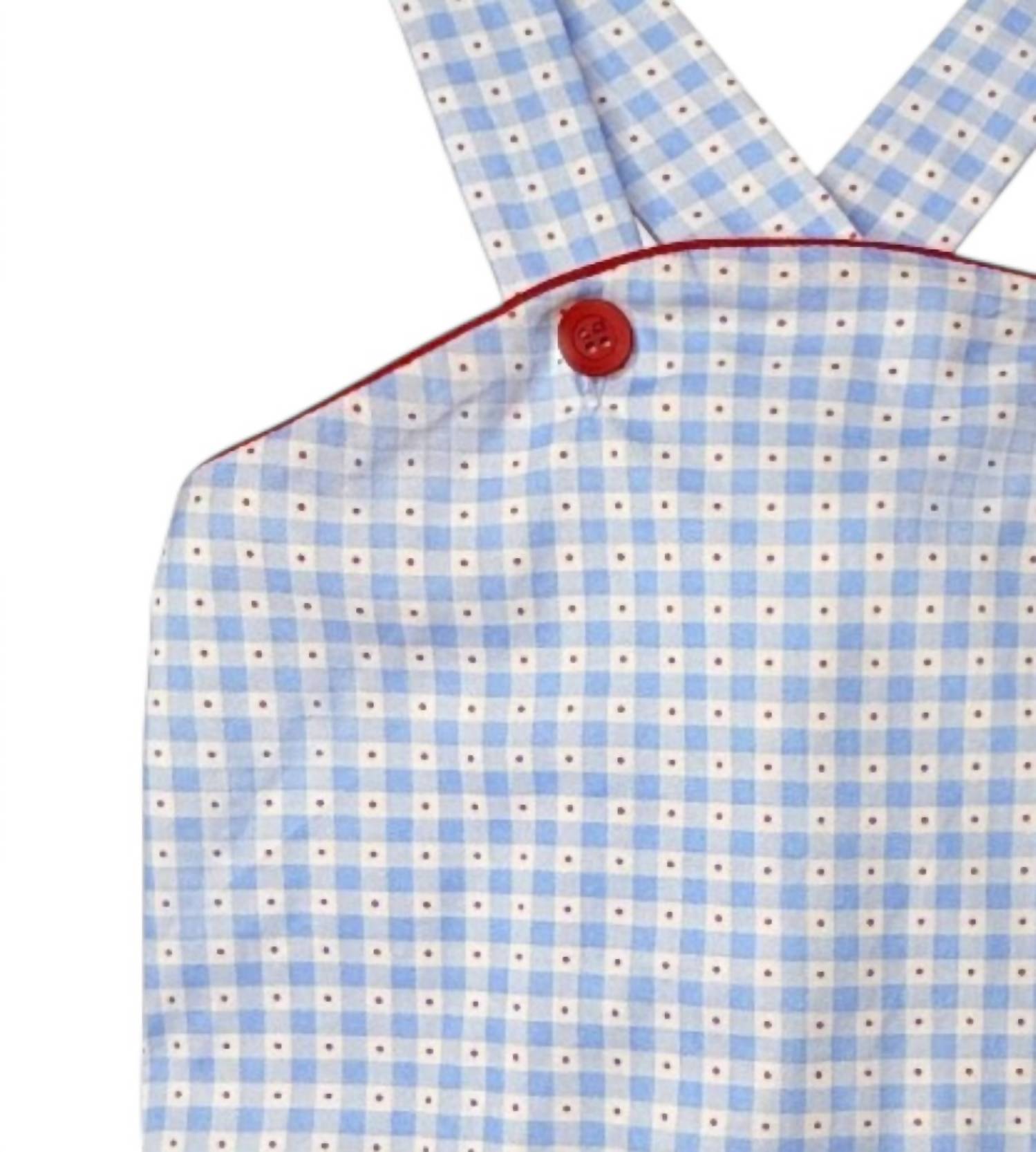 Percy & Tyne - Boy's Cross Back Bubble Romper