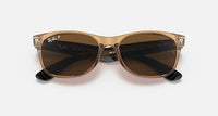Ray Ban - New Wayfarer Bicolor Medium Polarized Sunglasses Rb2132 945/57