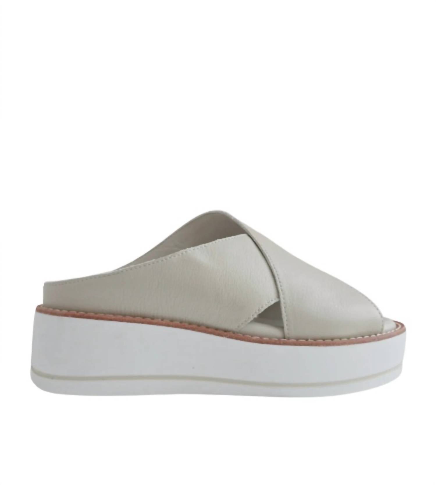 Silent D - Women's Orelia Criss Cross Platform Sandal