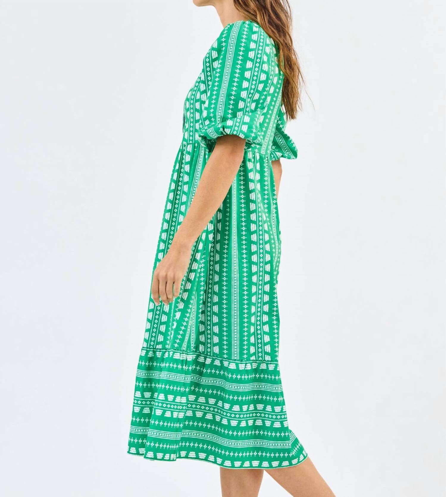 Mary Square - Riley Heritage Stitch Dress